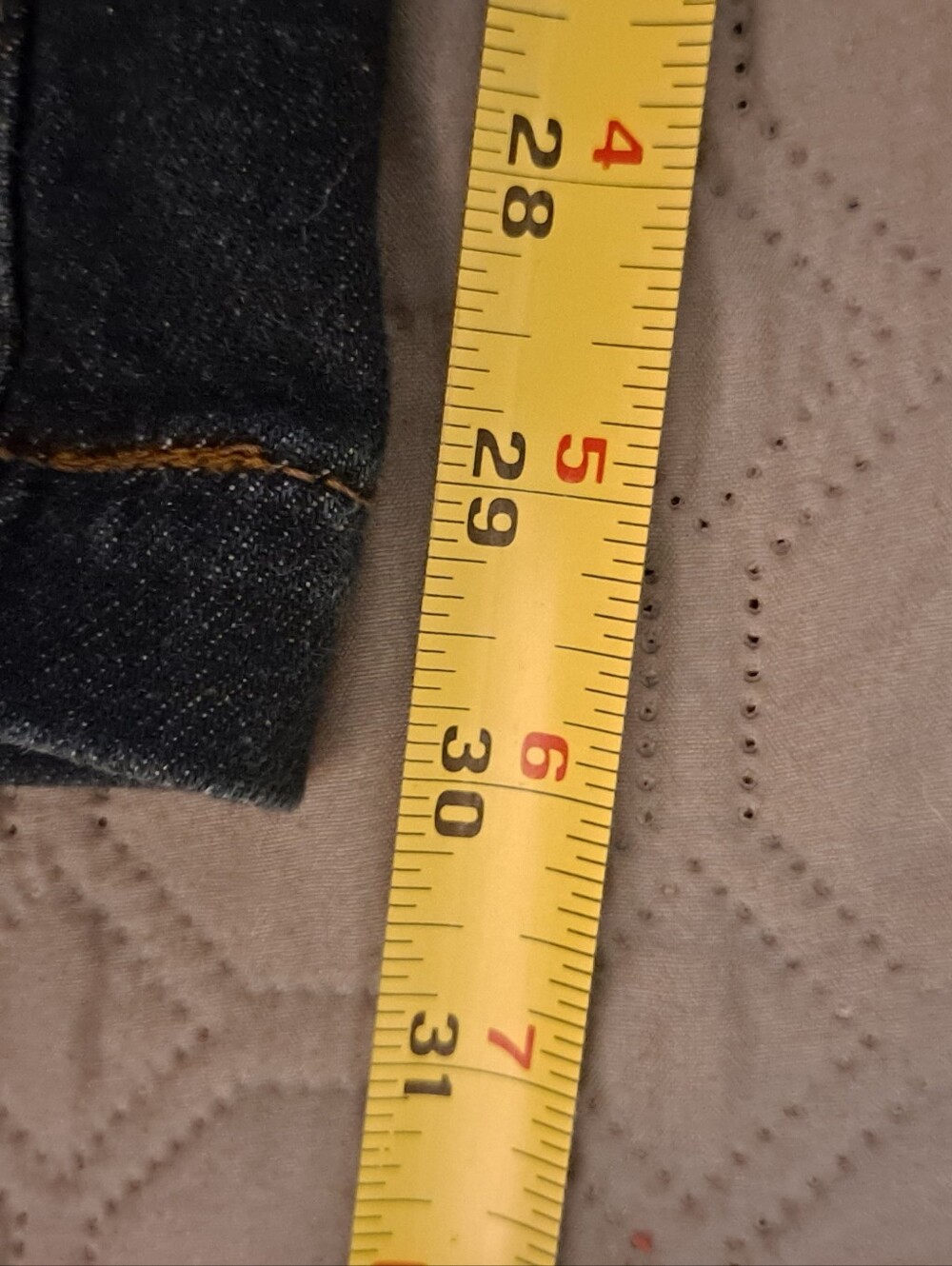 Lane Bryant Women's Wide Leg Jeans - Dark Blue Sz 20 - Picture 4 of 8